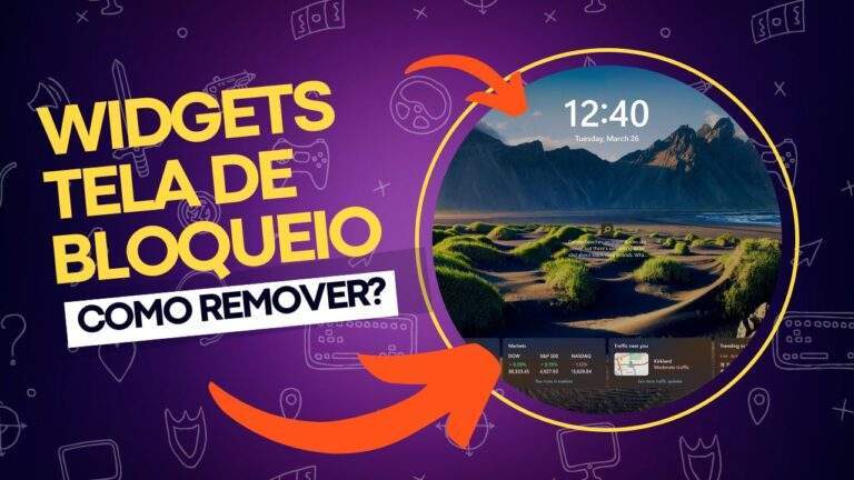 Como remover Widgets da Tela de Bloqueio no Windows