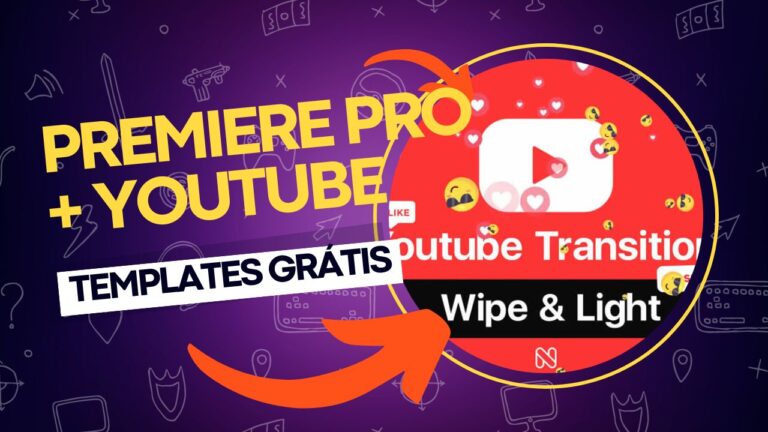 20+ melhores templates do Premiere Pro para usar no YouTube