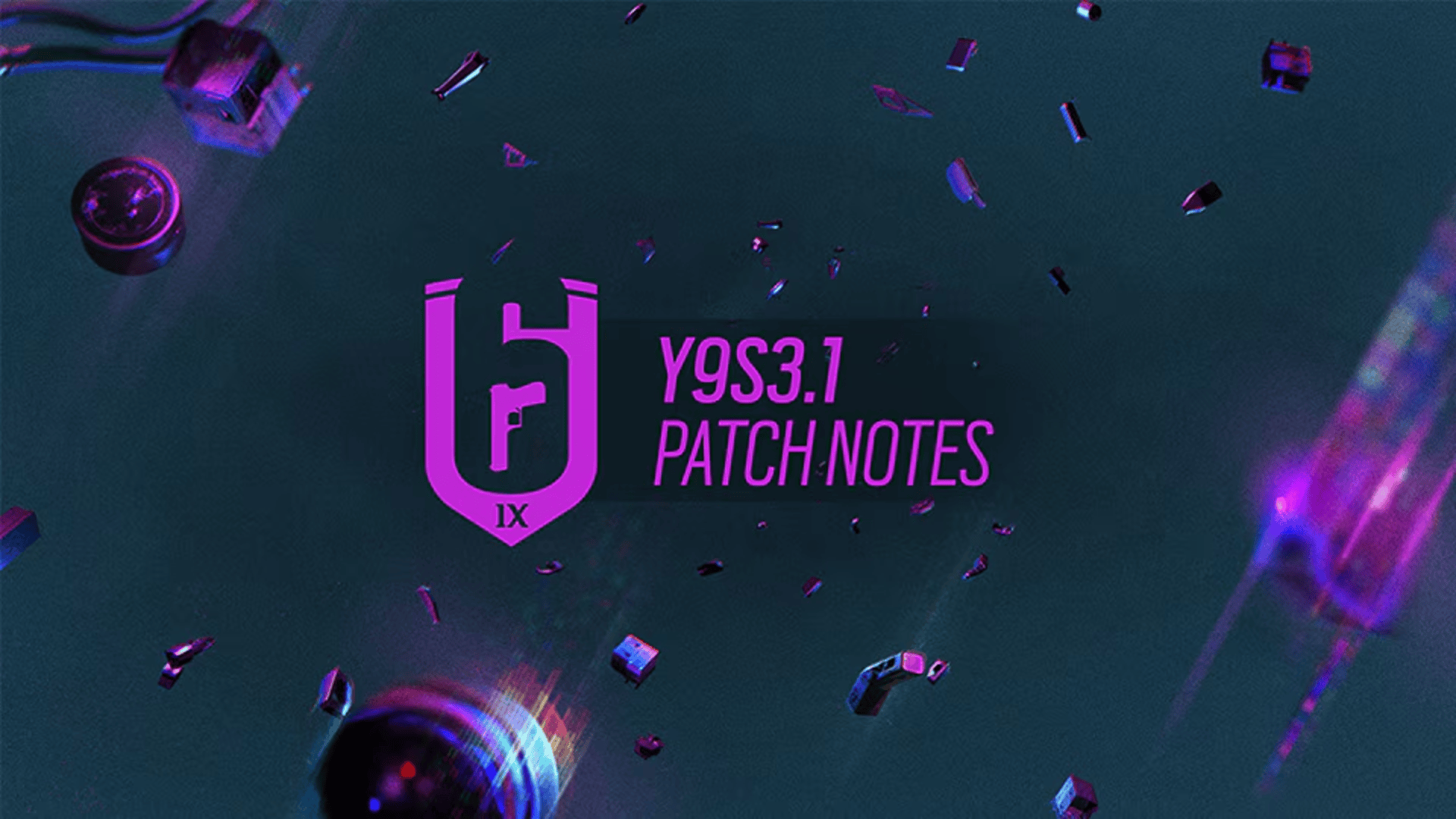 Atualização do Rainbow Six Siege para 24 de setembro traz correções para o Y9S3.1, aqui estão as notas do patch