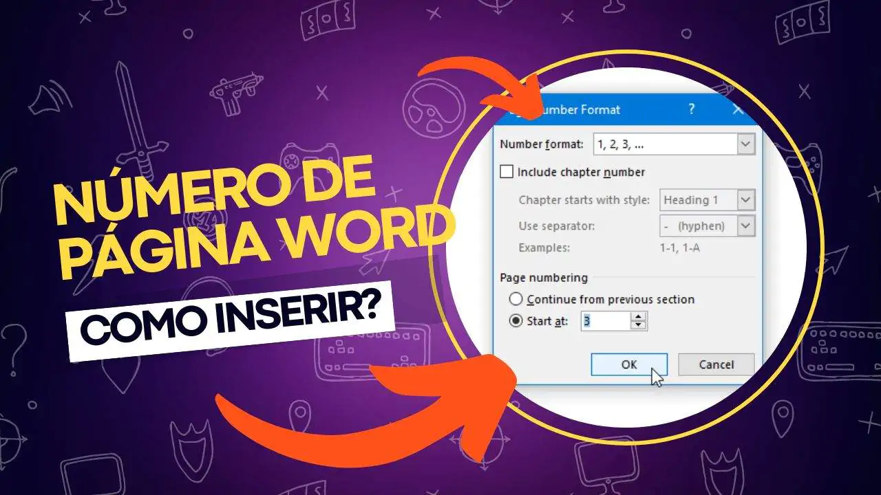 Como adicionar ou remover número de página personalizado no Word