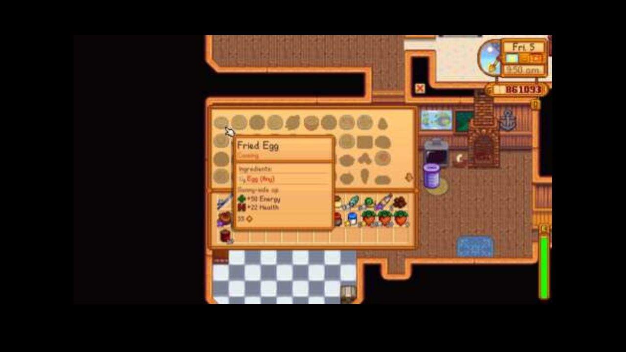 Como cozinhar em Stardew Valley