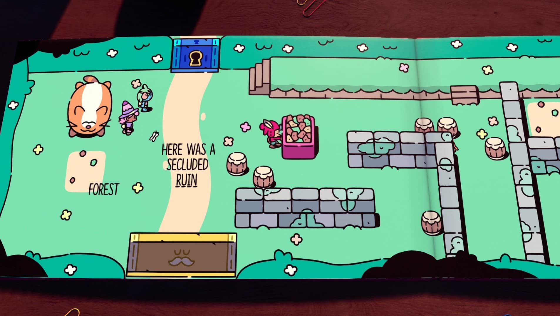 A atualização 1.009 do Plucky Squire foi lançada em 18 de outubro