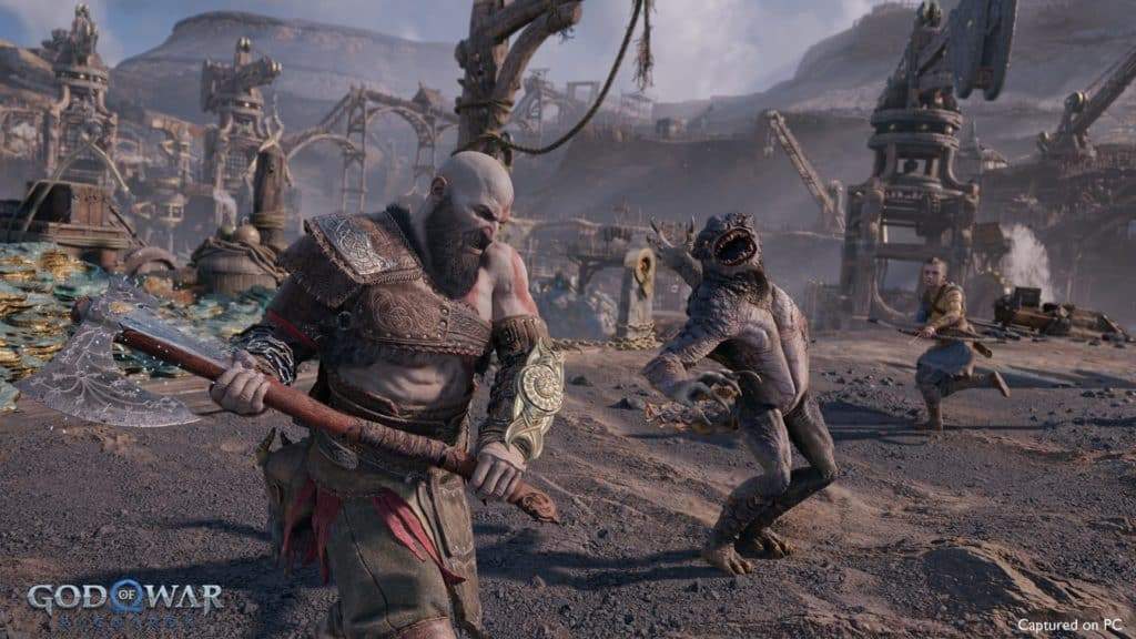 God of War Ragnarok Mod ignora requisito de conta PSN em