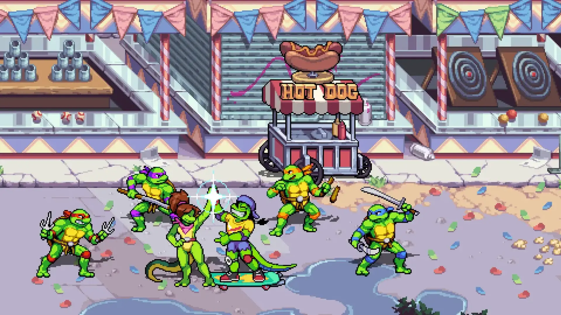 TMNT: Atualização 1.10 de Shredder’s Revenge chega com DLC Radical Reptiles e trilha sonora gratuita TMNT: Atualização 1.10 de Shredder’s Revenge chega com DLC Radical Reptiles e trilha sonora gratuita