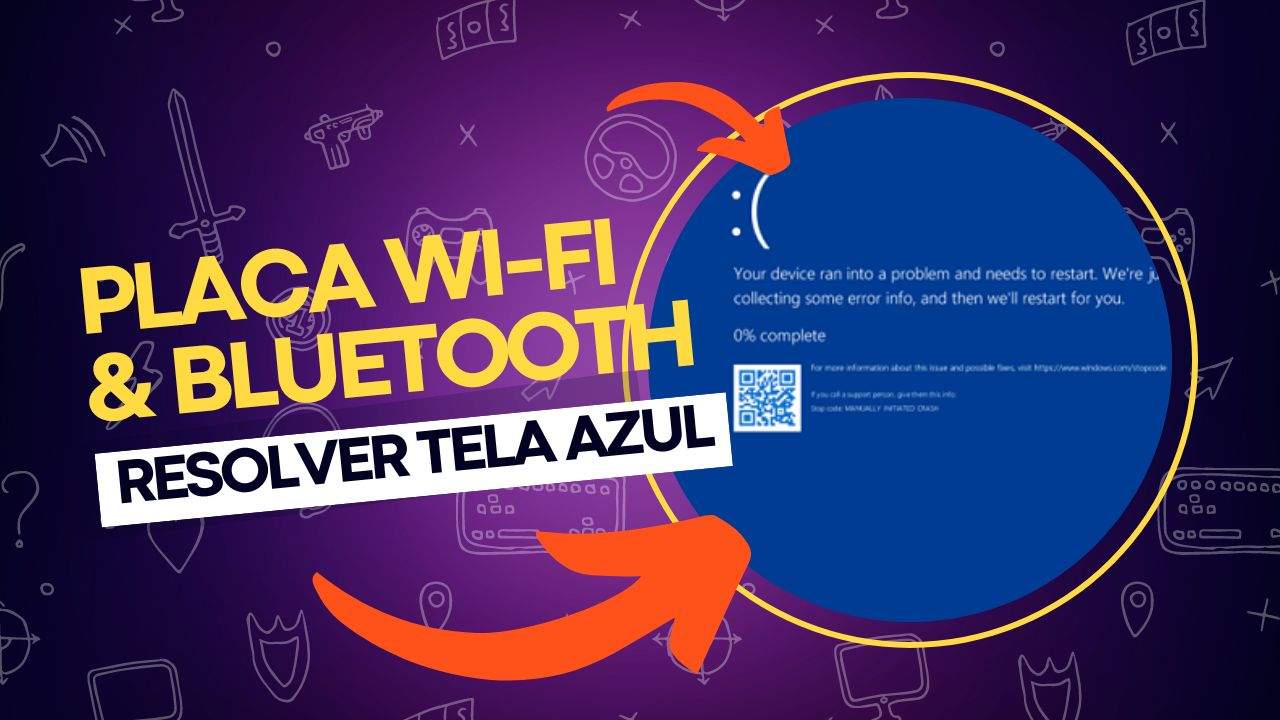 Tela azul após instalar Wi-Fi em PC Windows_ Corrija agora!