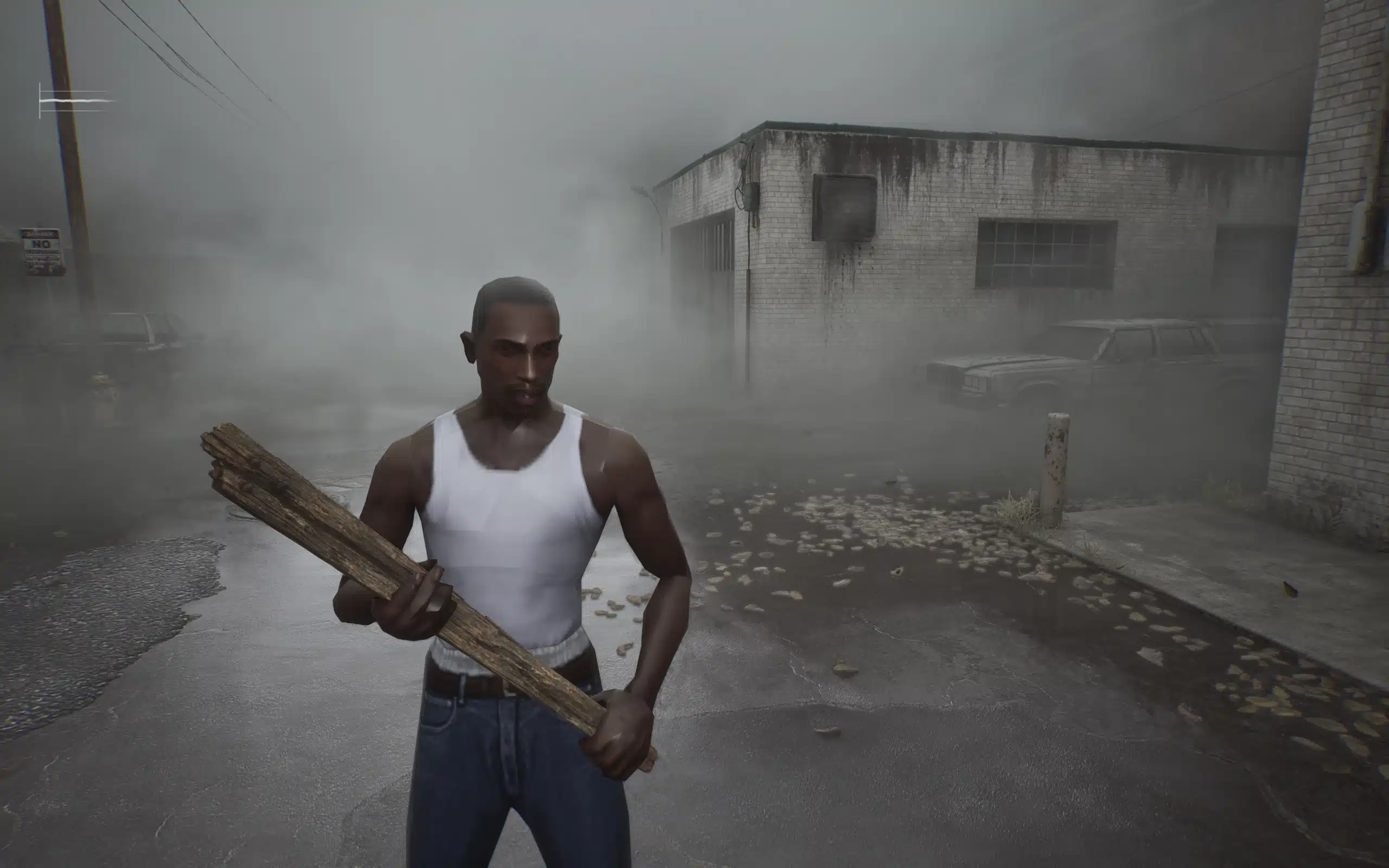 Silent Hill 2 e Dragon Ball Sparking Zero obtêm CJ dos mods GTA San Andreas e parece selvagem