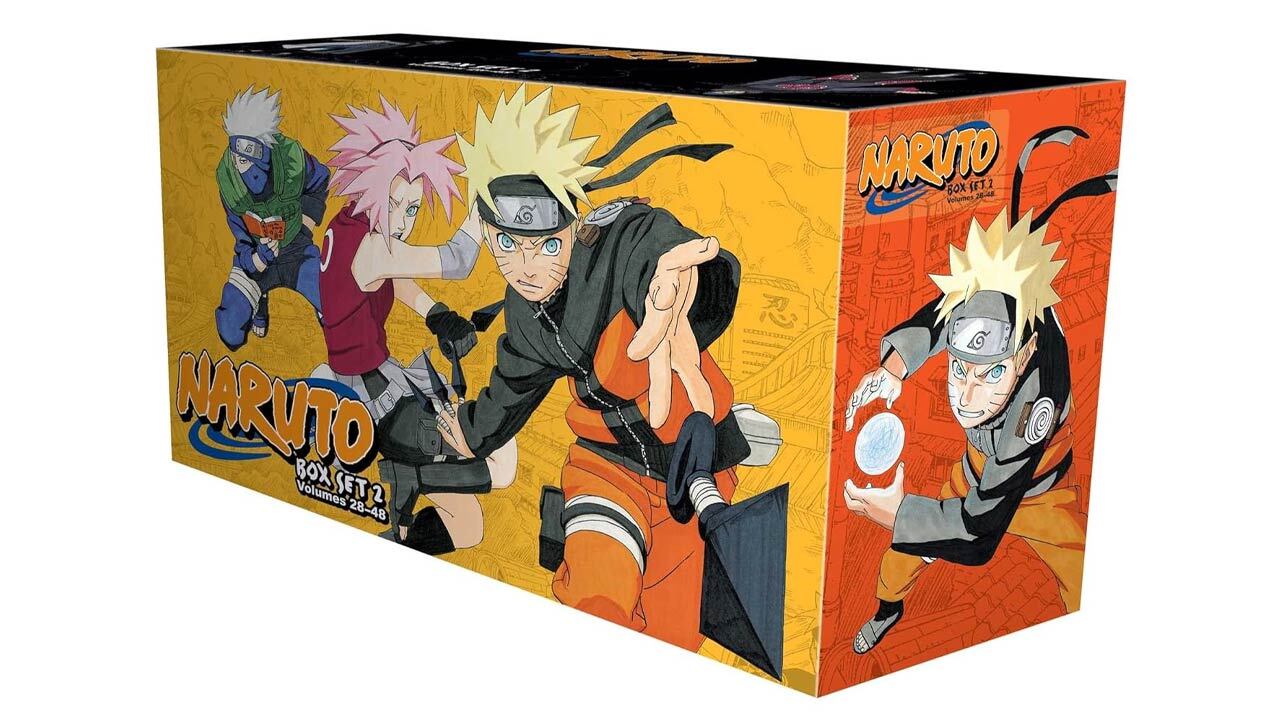 Conjunto de caixa de mangá Naruto Volume 2