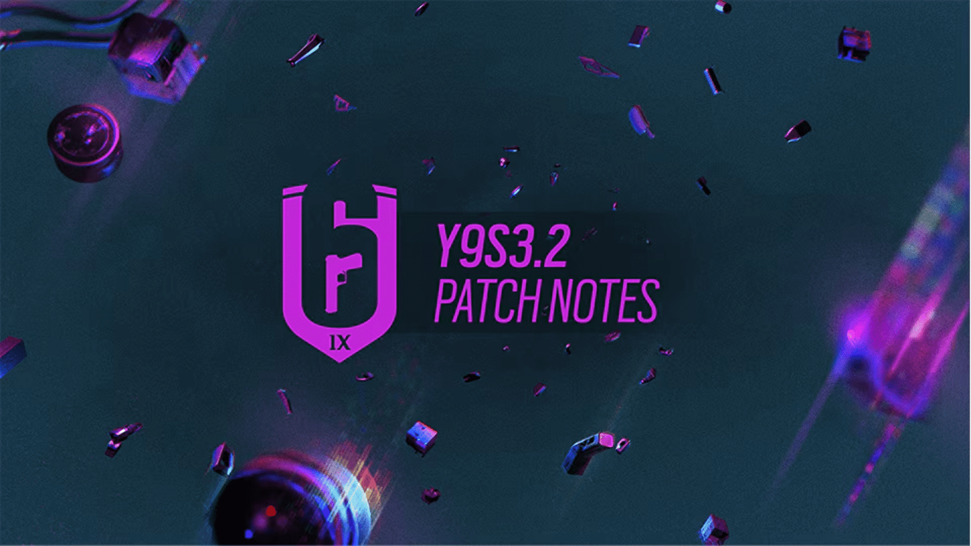 A atualização do Rainbow Six Siege para 8 de outubro traz mudanças no Y9S3.2