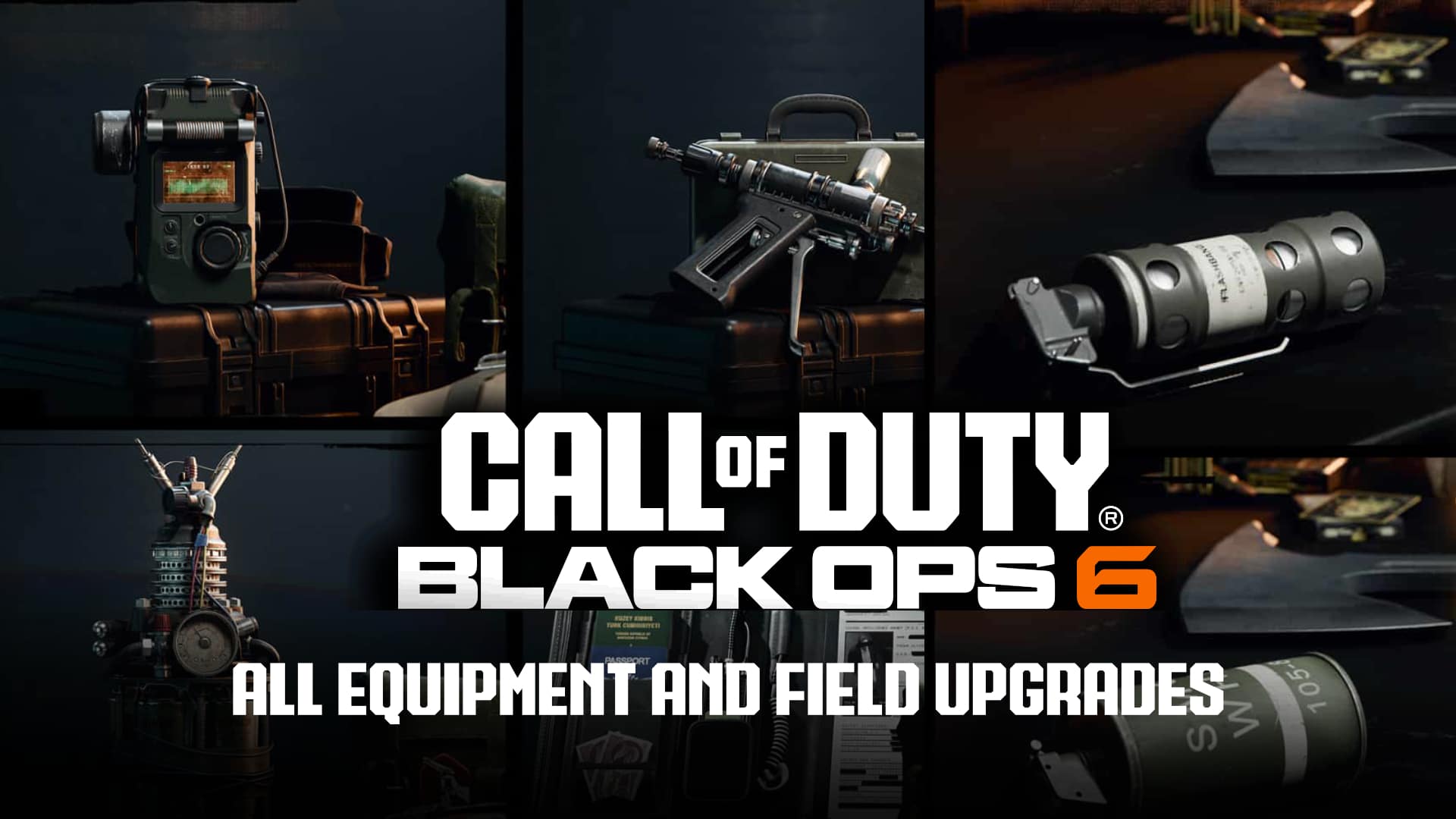 Call of Duty: Black Ops 6 equipamentos e atualizações de campo Intel – cada item explicado