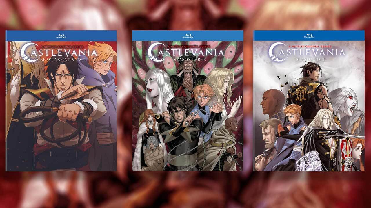 Série animada de Castlevania em Blu-ray