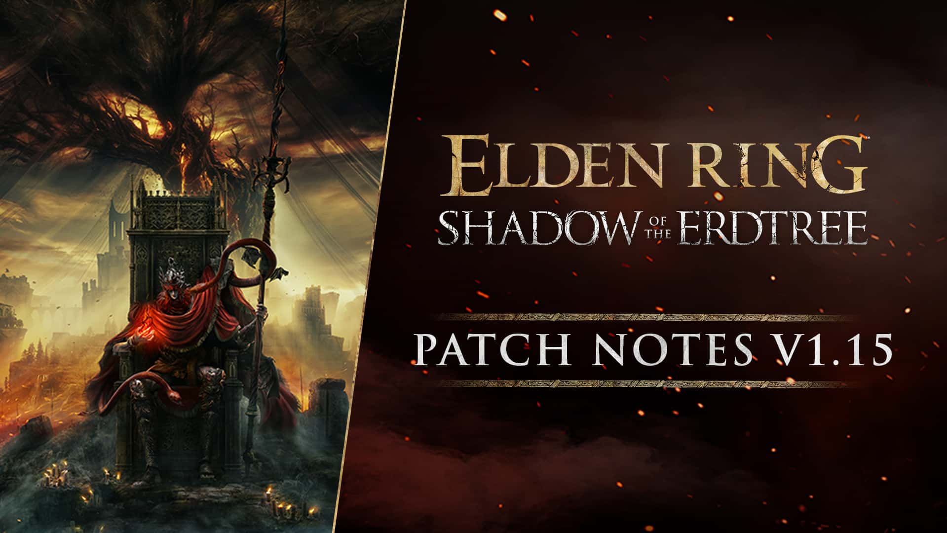 Elden Ring Nova atualização 1.016 para v1.15 elimina bugs e adiciona melhorias de desempenho