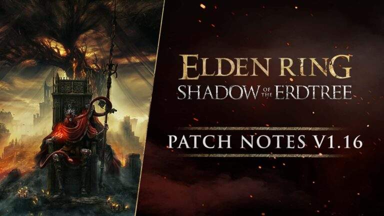 Elden Ring Nova atualização 1.22 é lançada para v1.16 e traz correções de bugs
