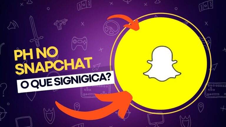 O que significa PH no Snapchat Entenda o sentido!