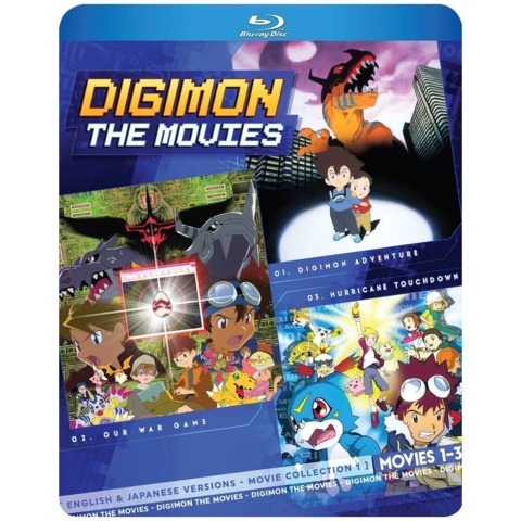 Pre encomendas da colecao Digimon Movie Blu Ray reabastecidas na Amazon por