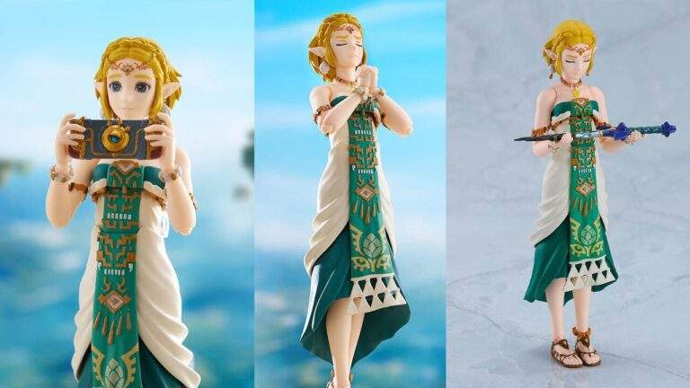 Pré-encomendas de figuras da princesa Zelda Figma reabastecidas na Amazon
