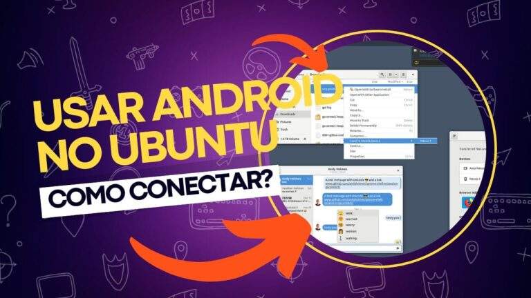 Como conectar smartphone Android ao Ubuntu sem fios