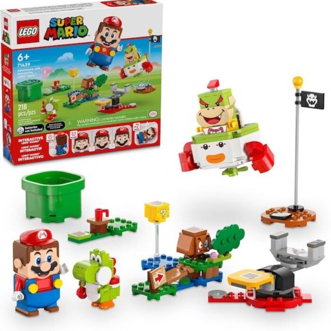 Conjunto de Lego Mario da mansao assombrada de King Boo