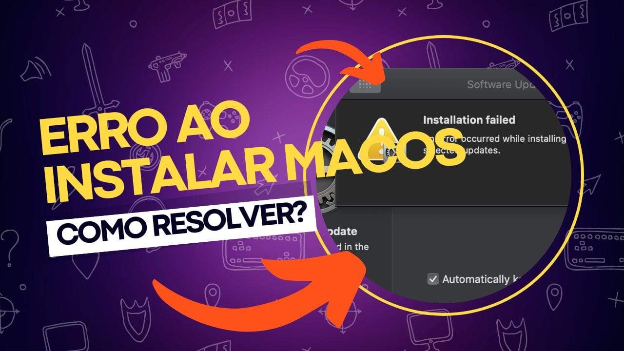 Erro “macOS Sequoia não pode ser instalado no Macintosh HD”