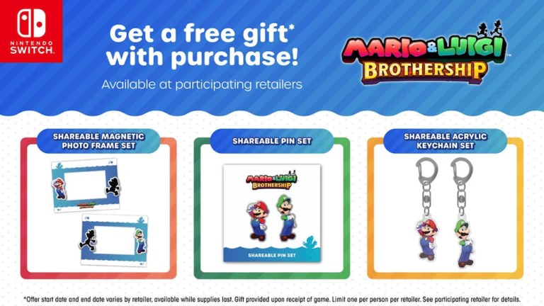 Mario & Luigi: Brothership Preorders – Obtenha um conjunto de pins exclusivo na Best Buy antes que acabe
