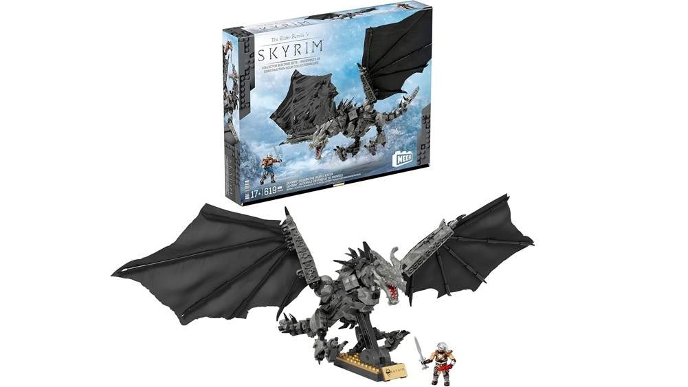 Conjunto Skyrim: Alduin The World Eater Mega Bloks