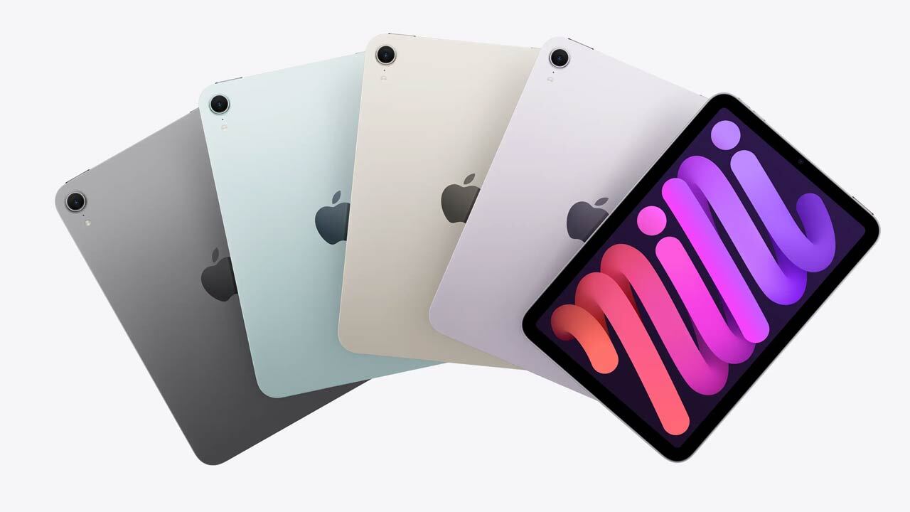 Cores do iPad Mini