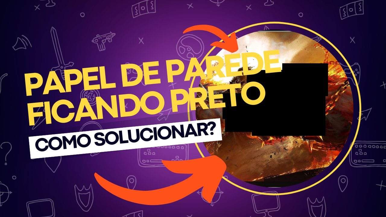 Papel de parede da Área de Trabalho ficar preto no Windows