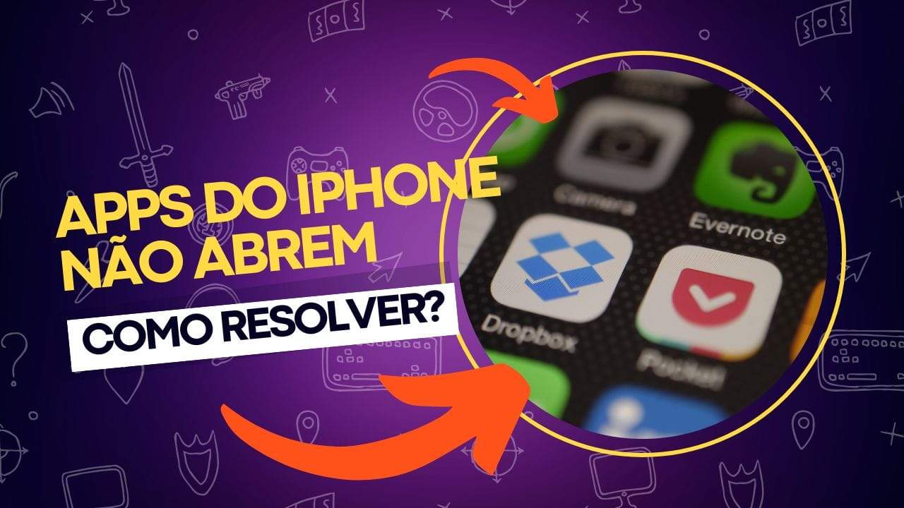 Por que alguns aplicativos não funcionam no meu iPhone?
