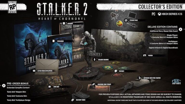 Stalker 2: Heart Of Chornobyl Collector's Edition reabastecido na Amazon antes do lançamento de terça-feira
