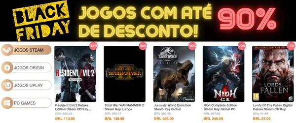 jogos em oferta