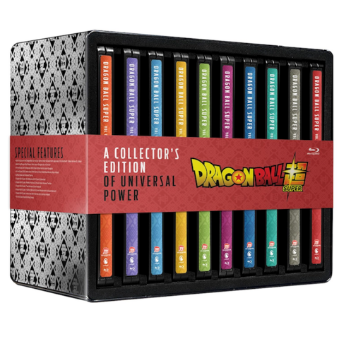 Dragon Ball Super Blu-ray Gift Conjunto com 10 estojos de aço recebe US $ 80 desconto Dragon Ball Super Blu-ray Gift Conjunto com 10 estojos de aço recebe US $ 80 desconto