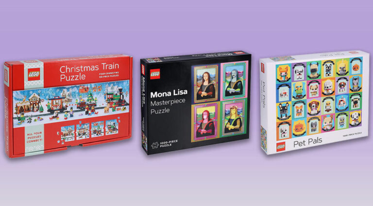 Esses quebra-cabeças de Lego são uma ótima ideia para presente de Natal Esses quebra-cabeças de Lego são uma ótima ideia para presente de Natal