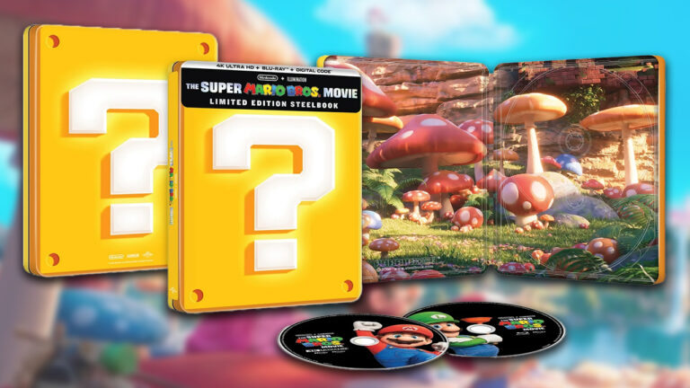 Filme Super Mario Bros. ganha novo Steelbook de edição limitada em 4K – Encomende agora Filme Super Mario Bros. ganha novo Steelbook de edição limitada em 4K – Encomende agora
