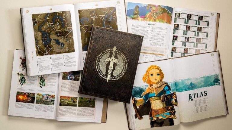 Livros Zelda com 50% de desconto: guia Tears Of The Kingdom, dois livros Breath Of The Wild e muito mais Livros Zelda com 50% de desconto: guia Tears Of The Kingdom, dois livros Breath Of The Wild e muito mais