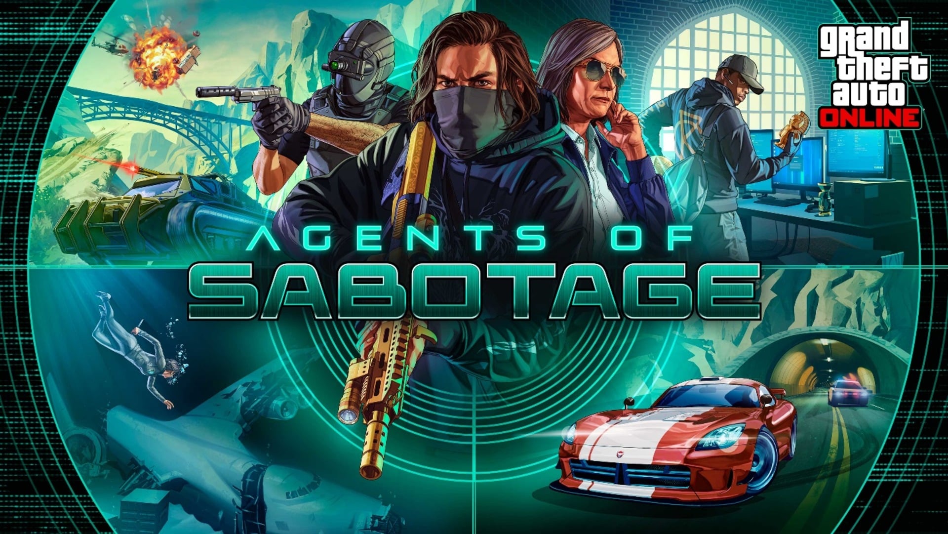 Próxima atualização do GTA Online, “Agents of Sabotage”, será lançada em 10 de dezembro