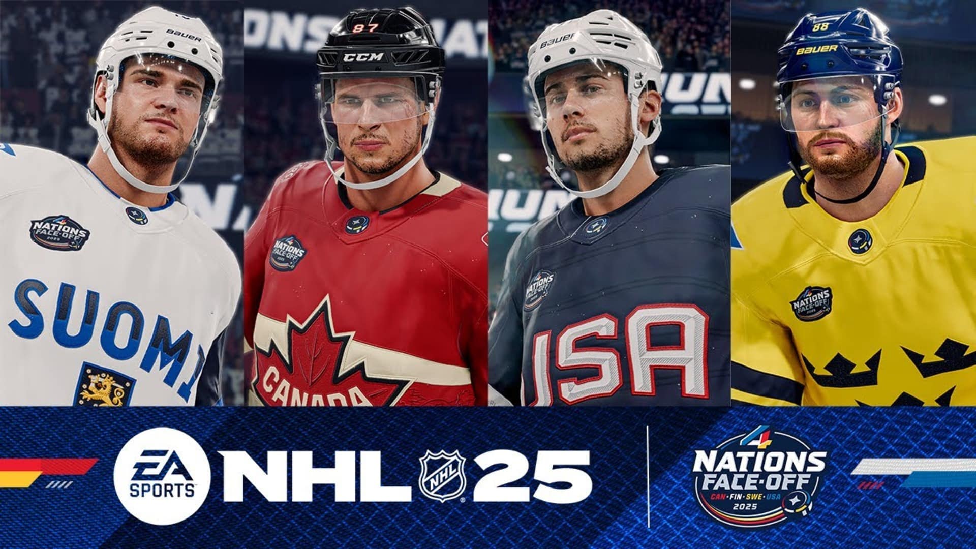 EA NHL 25 Baixar versão 1.040 dá um tapa no confronto de 4 nações