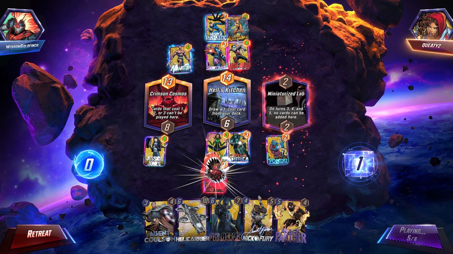 Marvel Snap Down e offline após proibição do TikTok