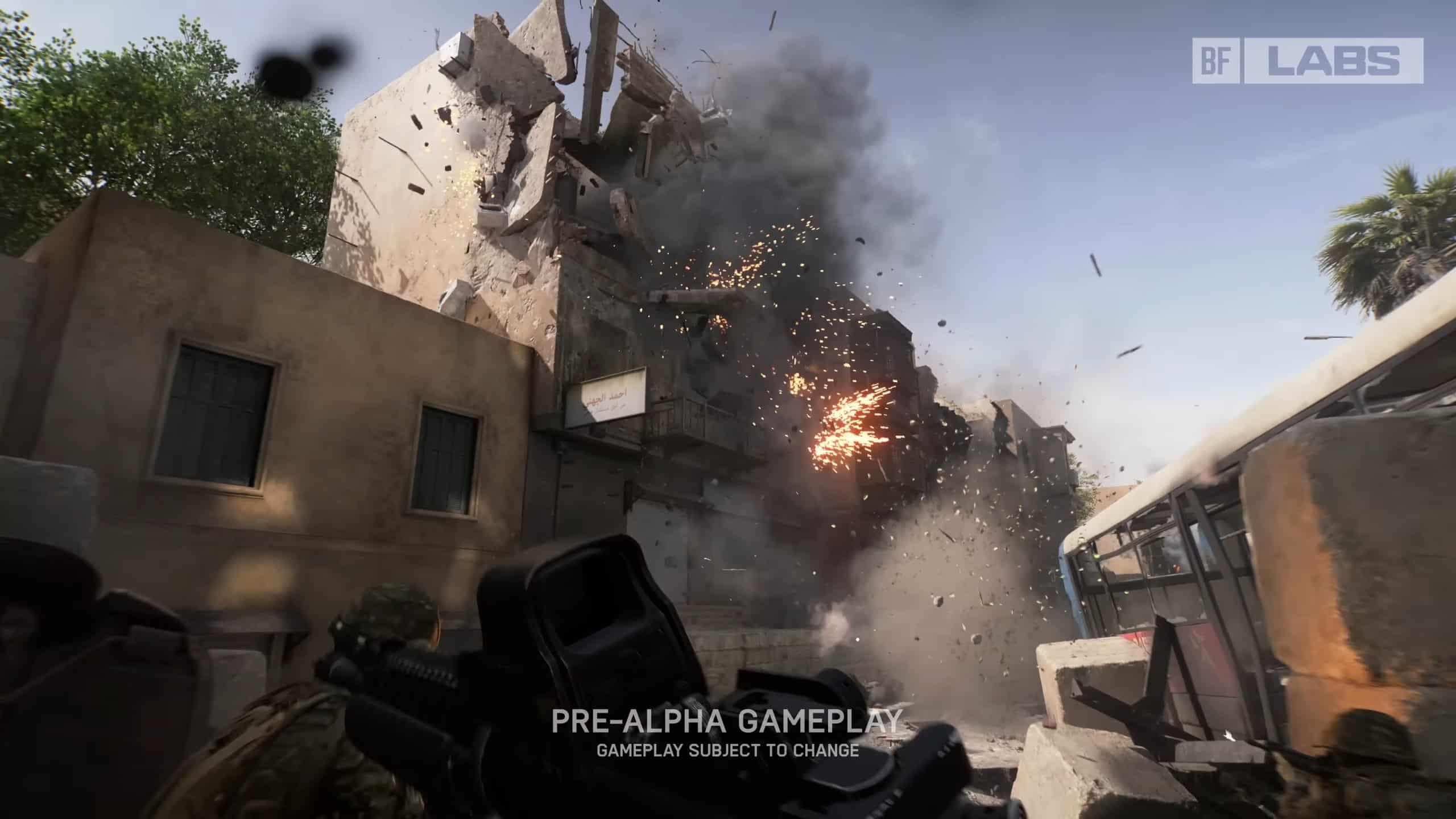 Battlefield 2025 Primeiro teste analisará o combate, destruição