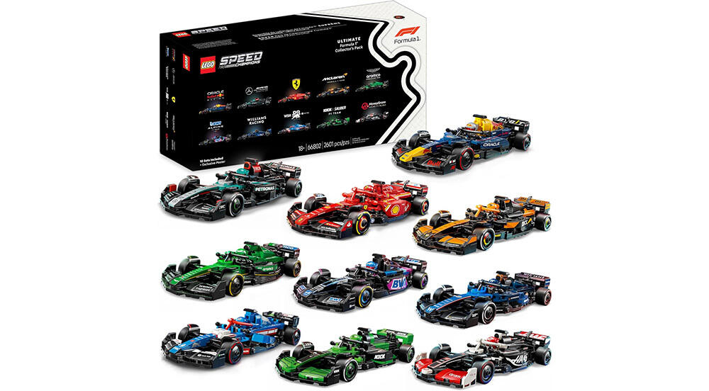 Carros de corrida de Fórmula 1 Lego – Pacote de colecionadores Ultimate, novos modelos técnicos e muito mais