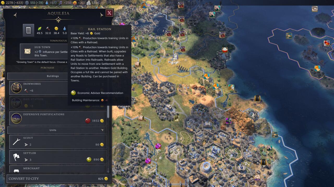 Civilização 7: Melhores maneiras de obter mais ouro