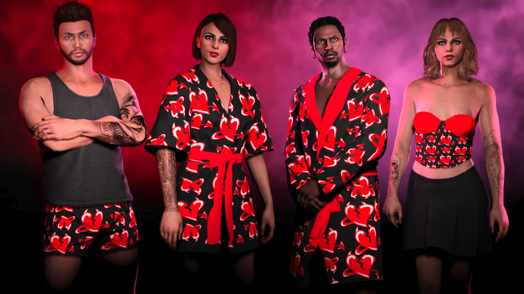 Como obter equipamentos online GTA gratuitos para o Dia dos Namorados agora