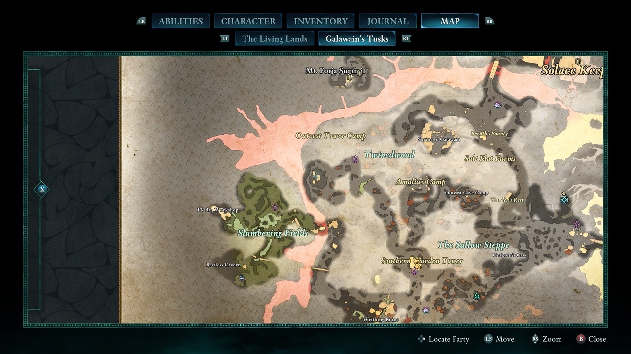 Declarado – meu leal shield tesouro mapa localização