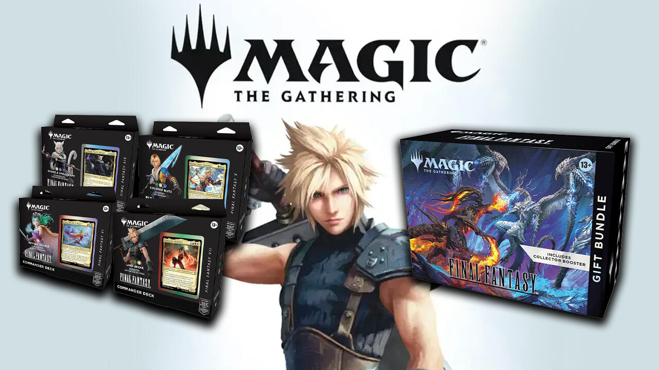 Final Fantasy X Magic: The Gathering Set está de acordo com a pré -encomenda