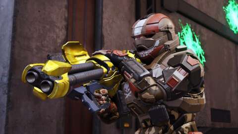 Halo Infinite não tem um canhão de barra de combustível, mas terá um foguete que dispara hastes de combustível