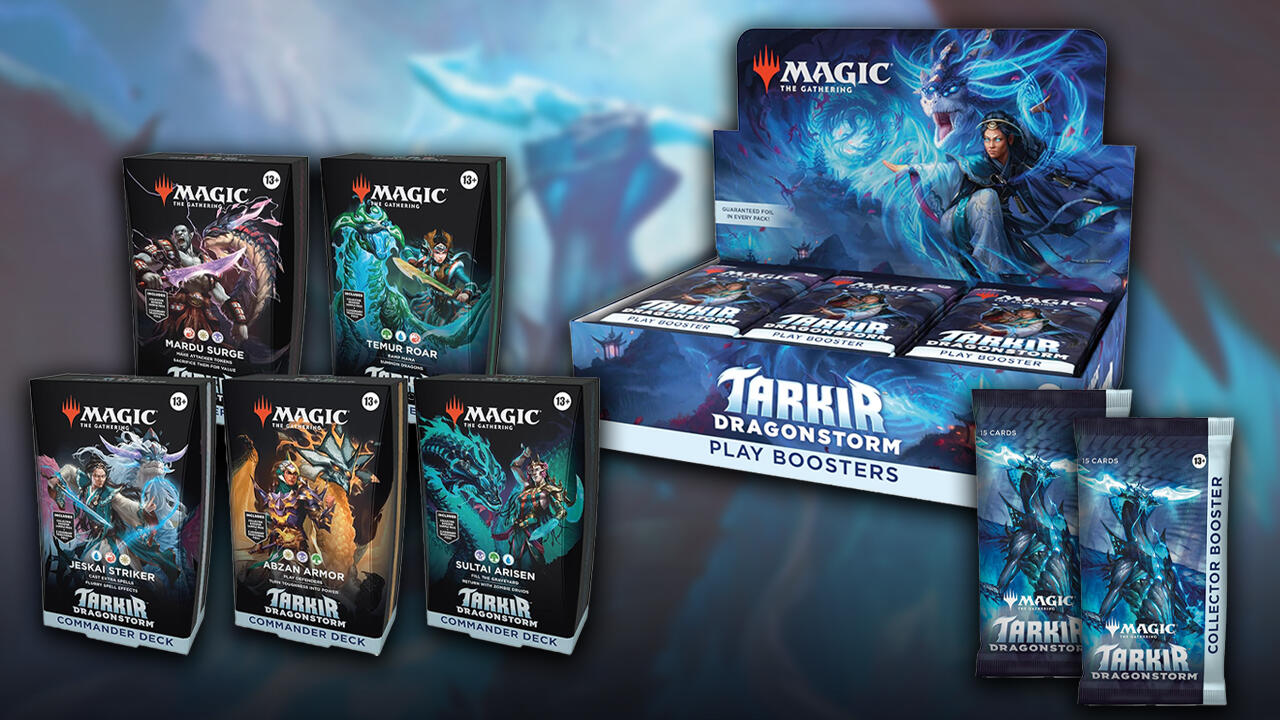 Magic: The Gathering Tarkir: Dragonstorm Expansion Prometers estão ao vivo na Amazon