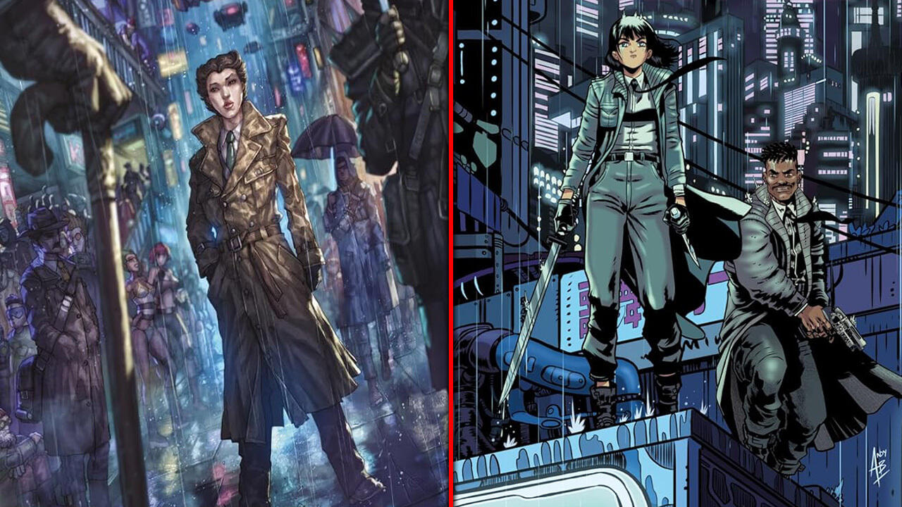 Mergulhe no mundo de Blade Runner com esses novos romances gráficos