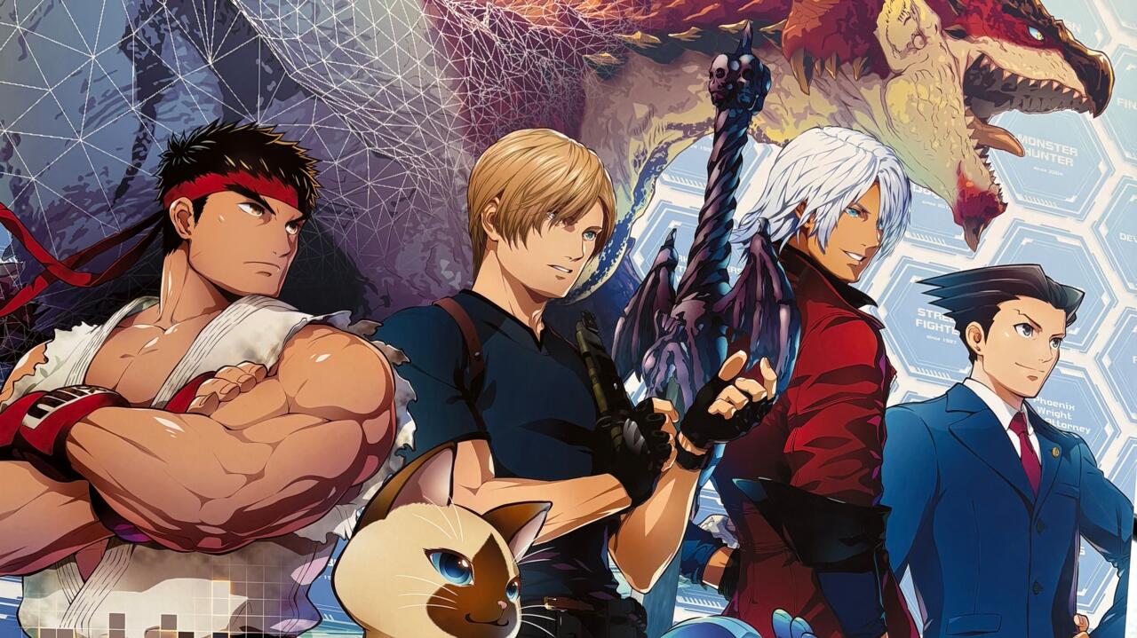A história da Capcom está em exibição na exposição de criação do Japão ...