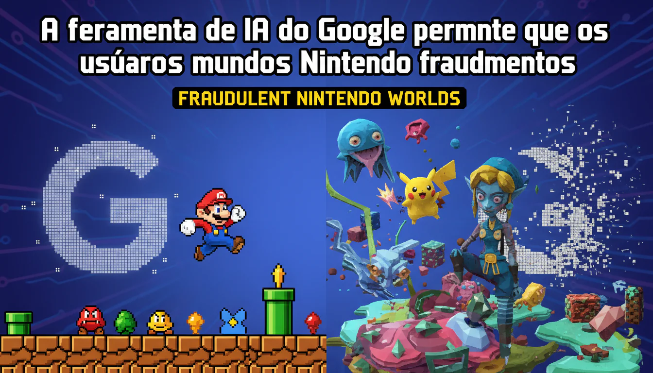 A ferramenta de IA do Google permite que os usuários criem mundos Nintendo fraudulentos A ferramenta de IA do Google permite que os usuários criem mundos Nintendo fraudulentos