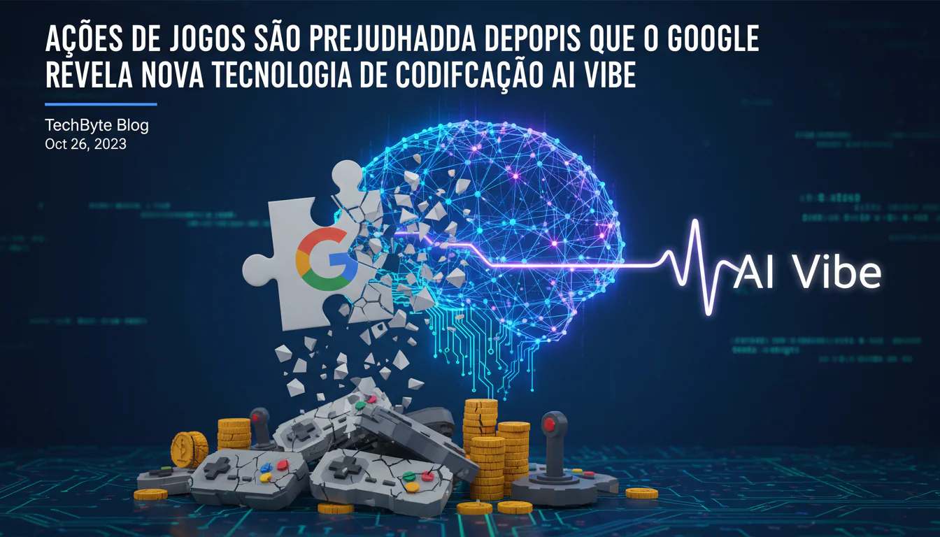 Ações de jogos são prejudicadas depois que o Google revela nova tecnologia de codificação AI Vibe