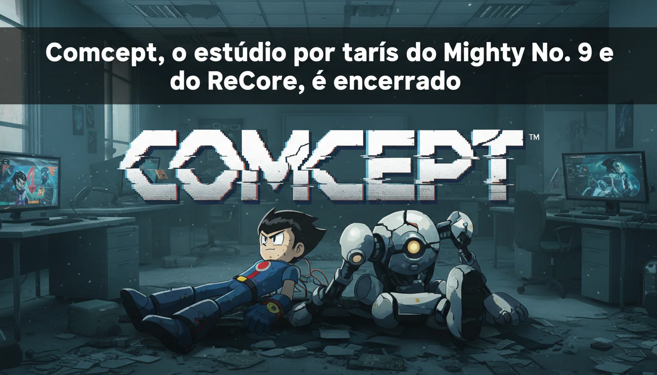 Comcept, o estúdio por trás do Mighty No. 9 e do ReCore, é encerrado Comcept, o estúdio por trás do Mighty No. 9 e do ReCore, é encerrado