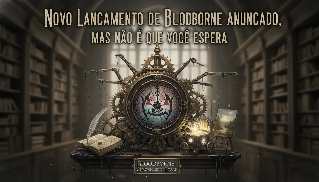 Novo lançamento de Bloodborne anunciado, mas não é o que você espera